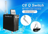 Newest High Quality Q - Switched ND Yag Laser  Tattoo / Pigmentation Removal Machine